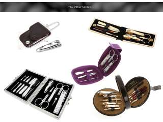 777] 7 PCS Manicure Kits Nail Clipper Trimmer Tweezers  