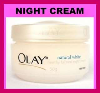 50g OLAY FACE NIGHT Whitening Cream Natural White Lightening SP24