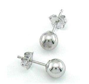   Sterling Silver Classically Elegant Glimmering Post Stud Earrings