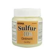 Sulfur Ointment Skin Acne Blemishes 2 oz 10% Salve  