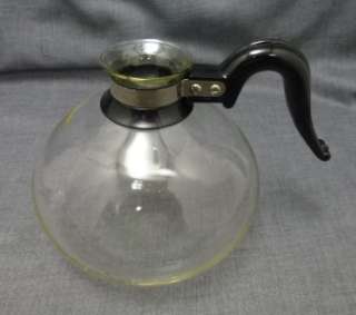 Vintage Silex Pyrex Glass Percolator Vacuum Coffee Pot Maker LK 8 