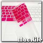 FULL HOT PINK Silicone Keyboard Skin Cover for Old Mac