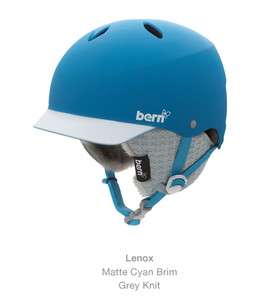 Bern Lenox EPS Womens Snowboard Ski Helmet Cyan or Purple XS   L   New 
