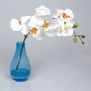  Natural Silk Artificial Flowers   Liquid Illusion (White 