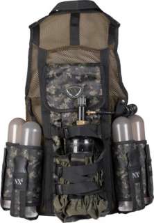 NXe Paintball Light Infantry Tactical Vest Digi Cam Cam 669966998396 