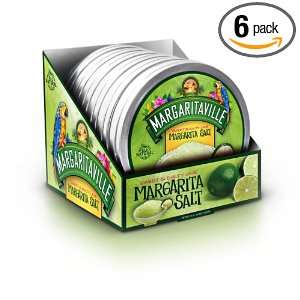 Margaritaville Sweet & Salty Lime Margarita Salt, 4 ounce Containers 