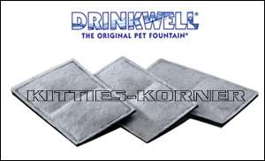 Drinkwell 3 PACK ORIGINAL Pet Fountain FILTERS 679562403033  