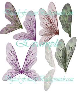 Digital Photography Backgrounds Dragonfly Fairy Wings  