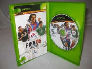 FIFA Soccer 06 Xbox game 2005 Football Complete Book 014633149586 