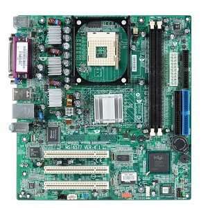  MSI MS 6577 Intel 845G Socket 478 micro ATX Motherboard w 