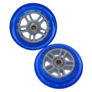 Razor Genuine 98mm Replacement Scooter Wheels   Blue  