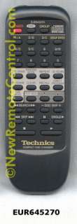 Technics SL MC4 61 CD Player Disc Changer Panasonic Stereo Remote 