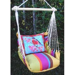    Cafe Soleil Ladybird Hammock Chair Swing Set Patio, Lawn & Garden