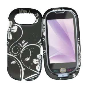 Butterfly Pantech Ease P2020 Hard Snap on Rubberized Touch Phone Cover 