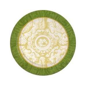 Firenze Verde 10 inch Paper Christmas Party Plates  