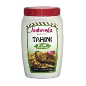 Ambrosia Tahini Paste, 16 oz.:  Grocery & Gourmet Food