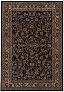 Traditional NEW Area Rug RUNNER Carpet Black 2 3 x 7 9 Persian 