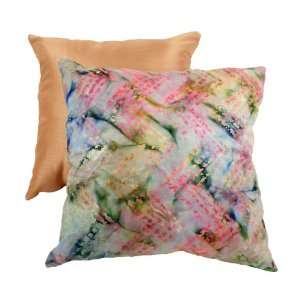  Pillow Perfect Decorative New Age Flame Stich Square Toss 