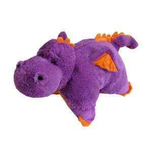  Purple Dragon Pillow Pets 19 Large Stuffed Plush Animal 