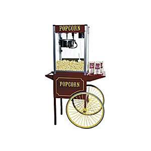  Theater Style Popcorn Popper Cart 38 inches W x 16 inches 