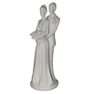  Porcelain Bride and Groom Figurine: Home & Kitchen