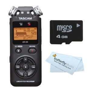  Tascam DR 05 Portable Digital Recorder + 4GB High Speed 