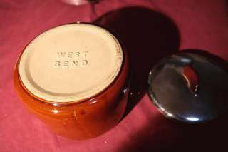 VINTAGE West Bend Bean Pot EARLY SLOW COOKER 1960s  