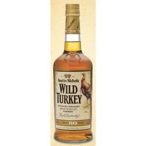  Wild Turkey Bourbon 80 Proof 750ML Grocery & Gourmet Food
