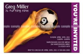   SOCCER PARTY FOR YOUR TEAM WITH THESE ULTRA COOL SOCCER INVITES