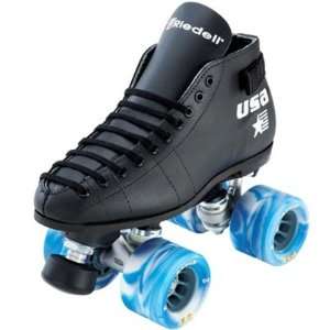   COBALT 122 Quad Speed Roller Skates   Size 8