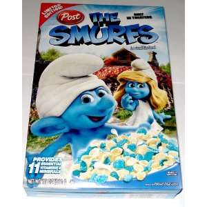 Post The Smurfs Sweetened Rice Cereal Grocery & Gourmet Food