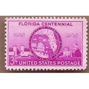 Stamps US Florida Old Seal St Augustine Gates and State Capit Sc927 