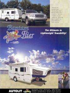 2003 Trail Lite Bantam Flier Travel Trailer Brochure  