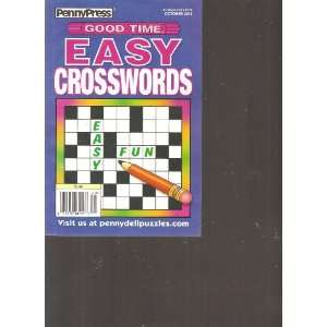  Penny Press Good Time Easy Crosswords (Purple) (October 
