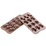 NEW SilikoMart Silicone Chocolate Candy Ice Soap Mold Dinosaurs   Dino 