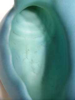 Van Briggle Colorado Spgs Pottery Sea Shell Turquoise  