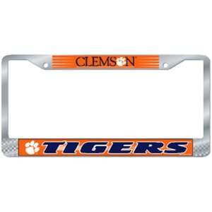  Clemson Tigers NCAA Chrome License Plate Frame