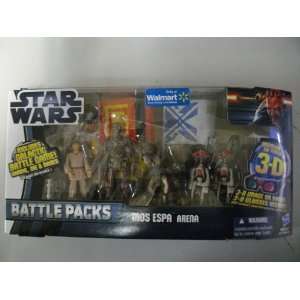  Star Wars 2012 Clone Wars Exclusive Battle Pack Mos Espa 