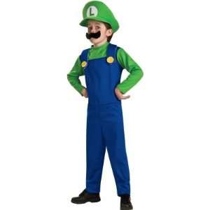  Super Mario Bros.   Luigi Toddler/Child Costume Health 