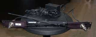 Shure LX Wireless System with Rack Ears + Antennae  