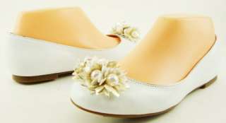 ANNE KLEIN MAVRA White Womens Shoes Flats 6 M  