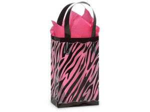 20 ZEBRA LG Gift Bags Tissue Paper INCLUDED Color Choic  