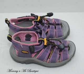 Girls Keen Zuma Purple Waterproof Sandals Toddler Size 8  