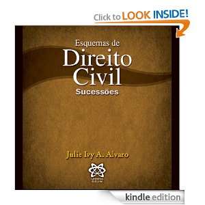 Esquemas de Direito Civil Sucessões (Portuguese Edition) Julie Ivy 