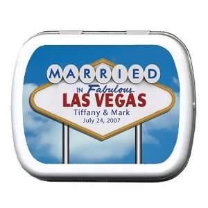  Las Vegas Themed Personalized Mint Tins: Health & Personal 