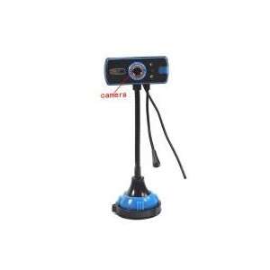   Flexible Neck PC Webcam Web Camera with Microphone Blue Electronics