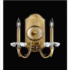  West Mount Lead Crystal Wall Sconce Finish Polished 