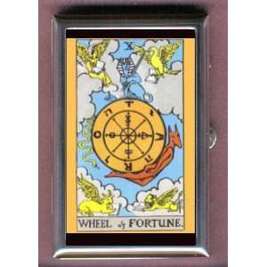  WHEEL OF FORTUNE TAROT CARD Coin, Mint or Pill Box Made 