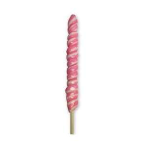 Pink & White Round Up Lollipop   1 oz 24 Lollipops  