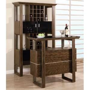  Global Furniture Wine Cabinet and Bar Table Set